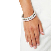 Silver Bracelet, Statement Bracelet, Wedding Bangle, Going Out Bracelet, Swarovski Bracelet, Opal Bracelet, Beautiful Bracelet, Pink Bracelet