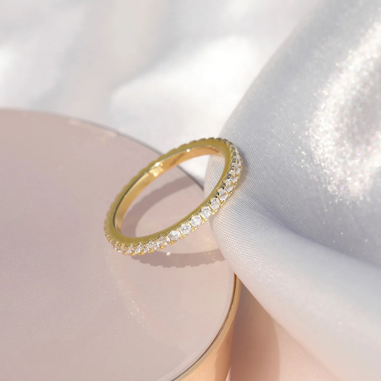 Gold ring, ring set, ring duo, stacking rings, wedding ring, engagement ring, statement ring, cocktail ring, promise ring, eternity ring