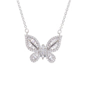 Butterfly Necklace | Silver