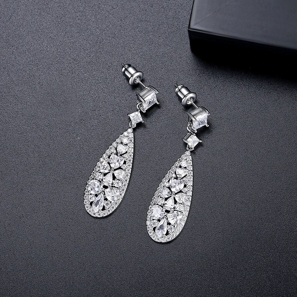 Delicate Pear Drop Earrings Women Crystal High Quality Nice Love Fashion  Jewelry | Fashion jewelry, Women's earrings, Bridal handbags