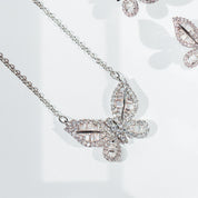 Butterfly Necklace | Silver