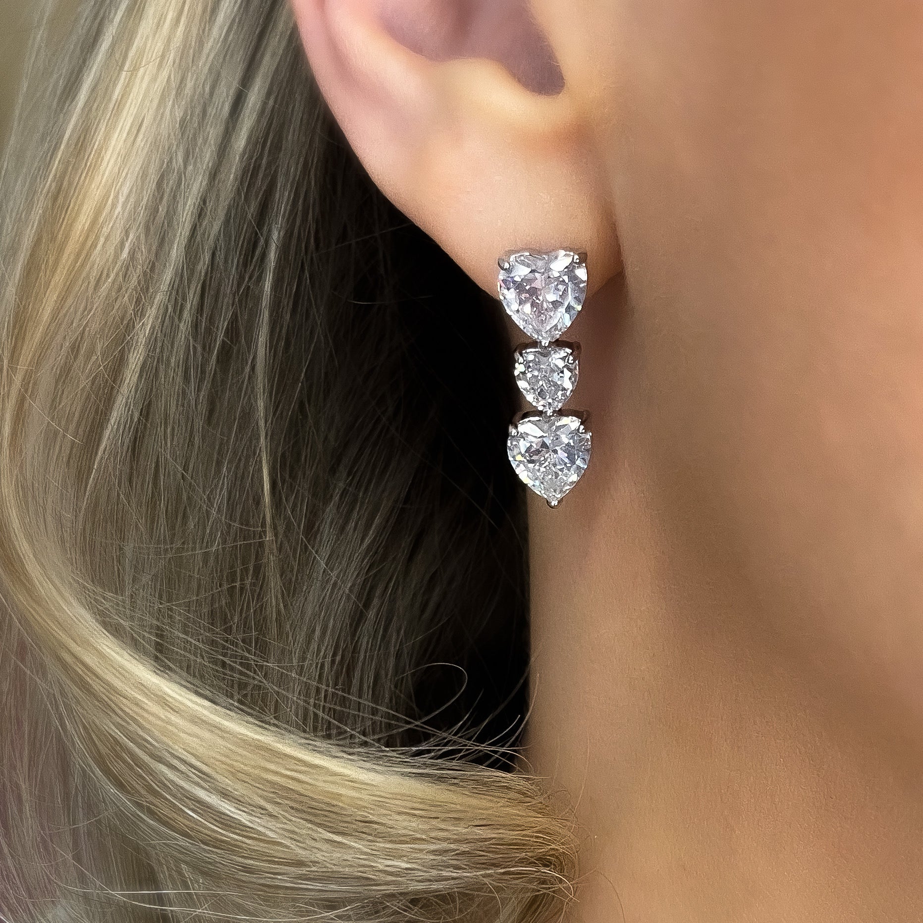 Cezanne Crystal Drop Leaves Rhinestone Statement Earrings | Dillard's